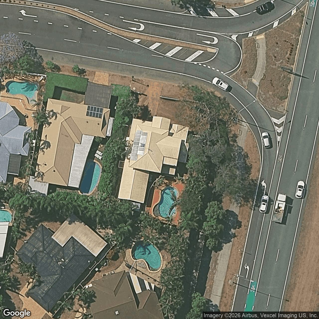 Aerial view of 2 Santa Cruz Boulevard, Clear Island Waters QLD 4226