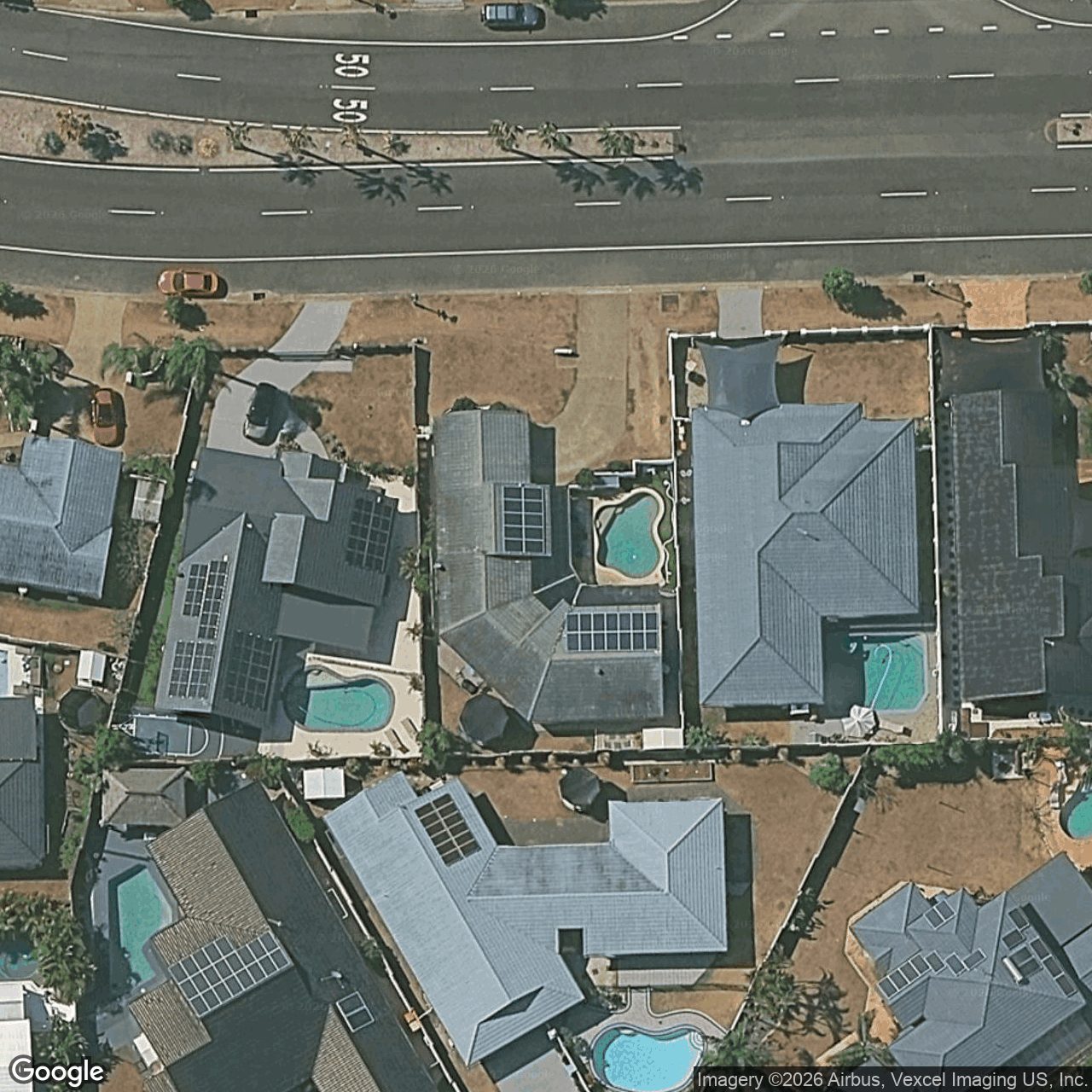 Aerial view of 42 Santa Cruz Boulevard, Clear Island Waters QLD 4226