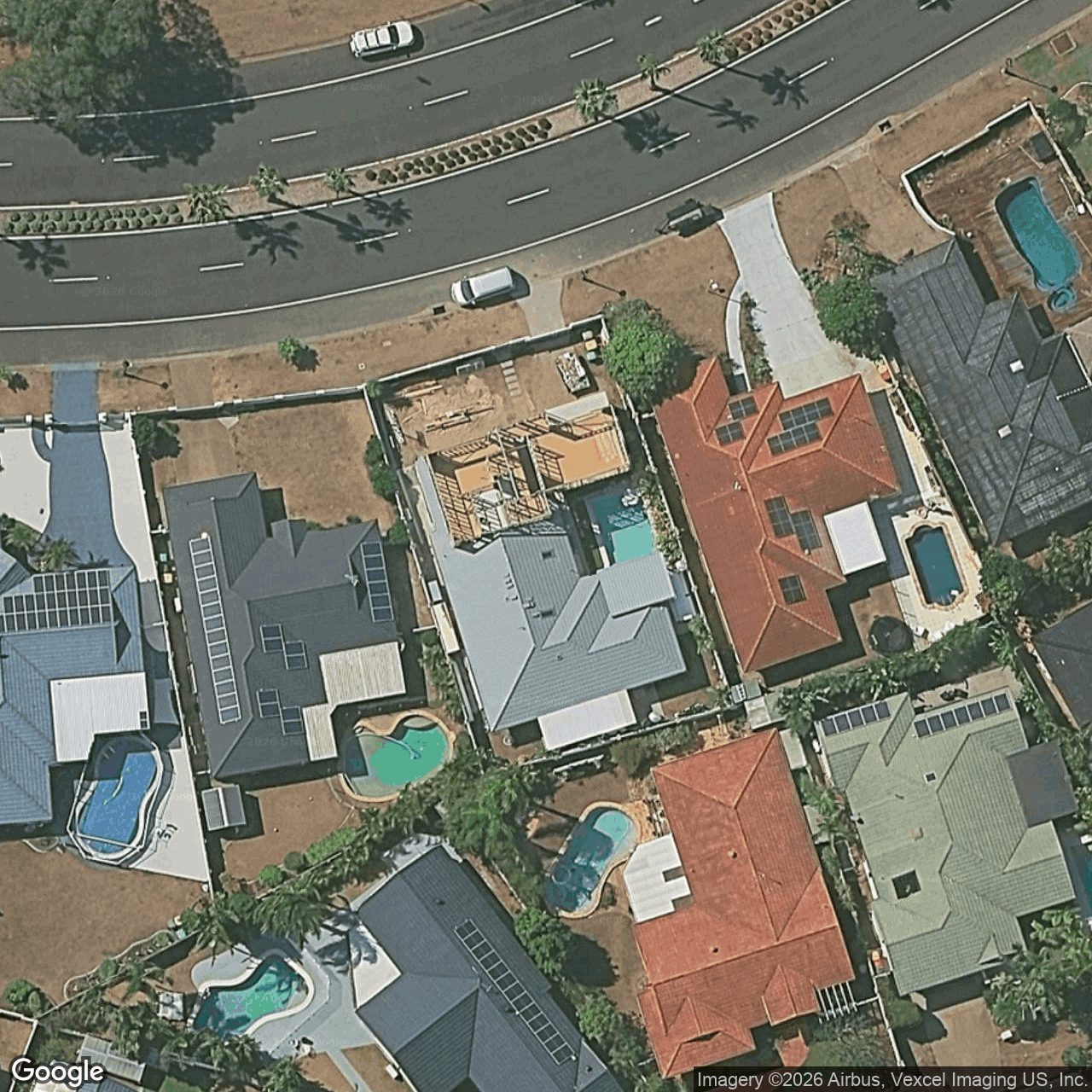 Aerial view of 20 Santa Cruz Boulevard, Clear Island Waters QLD 4226