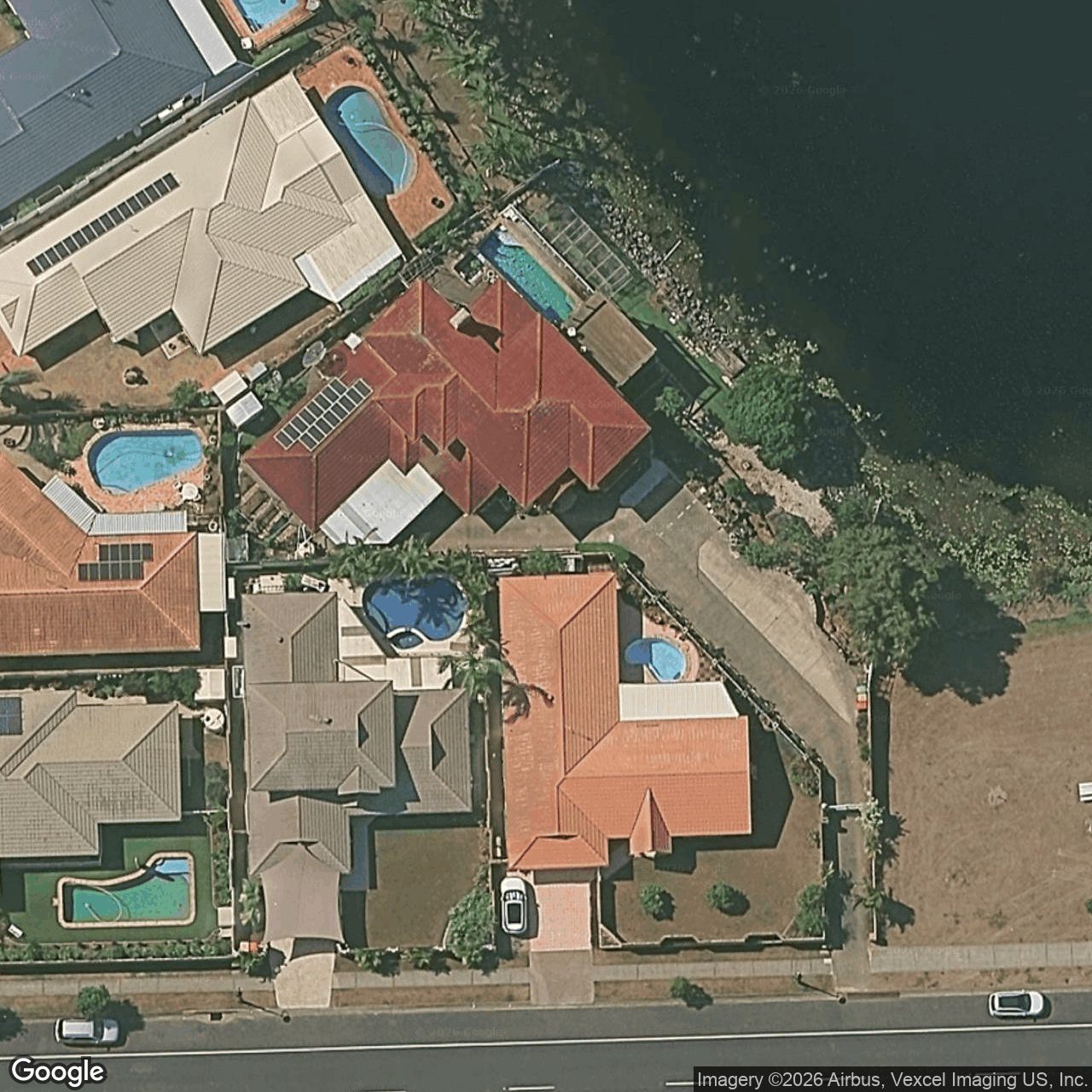 Aerial view of 31 Santa Cruz Boulevard, Clear Island Waters QLD 4226