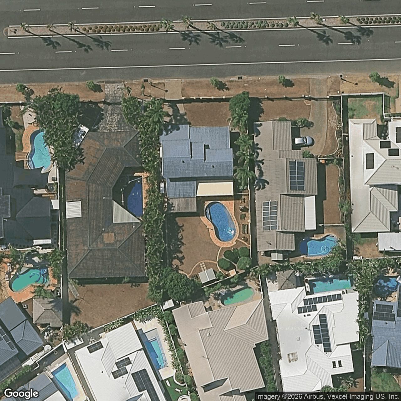 Aerial view of 34 Santa Cruz Boulevard, Clear Island Waters QLD 4226