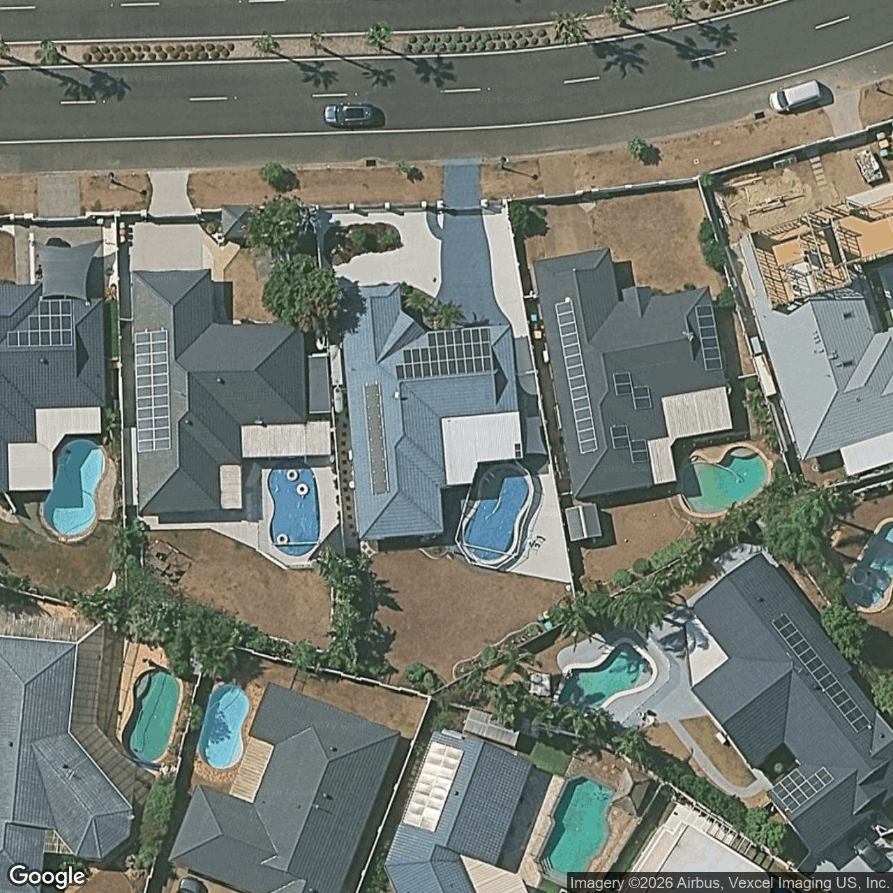 Aerial view of 24 Santa Cruz Boulevard, Clear Island Waters QLD 4226