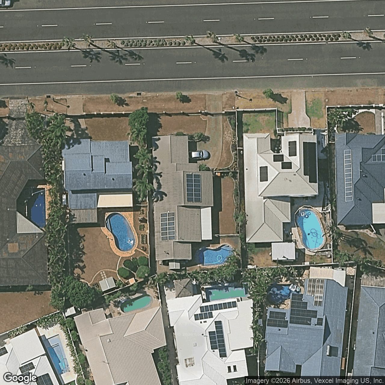 Aerial view of 32 Santa Cruz Boulevard, Clear Island Waters QLD 4226