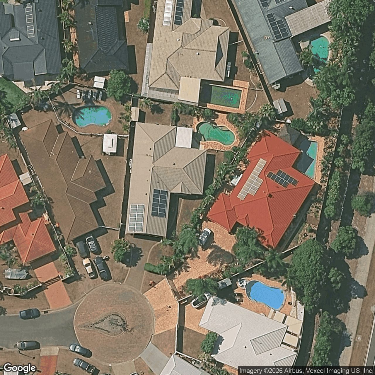 Aerial view of 8 Curacao Place, Clear Island Waters QLD 4226