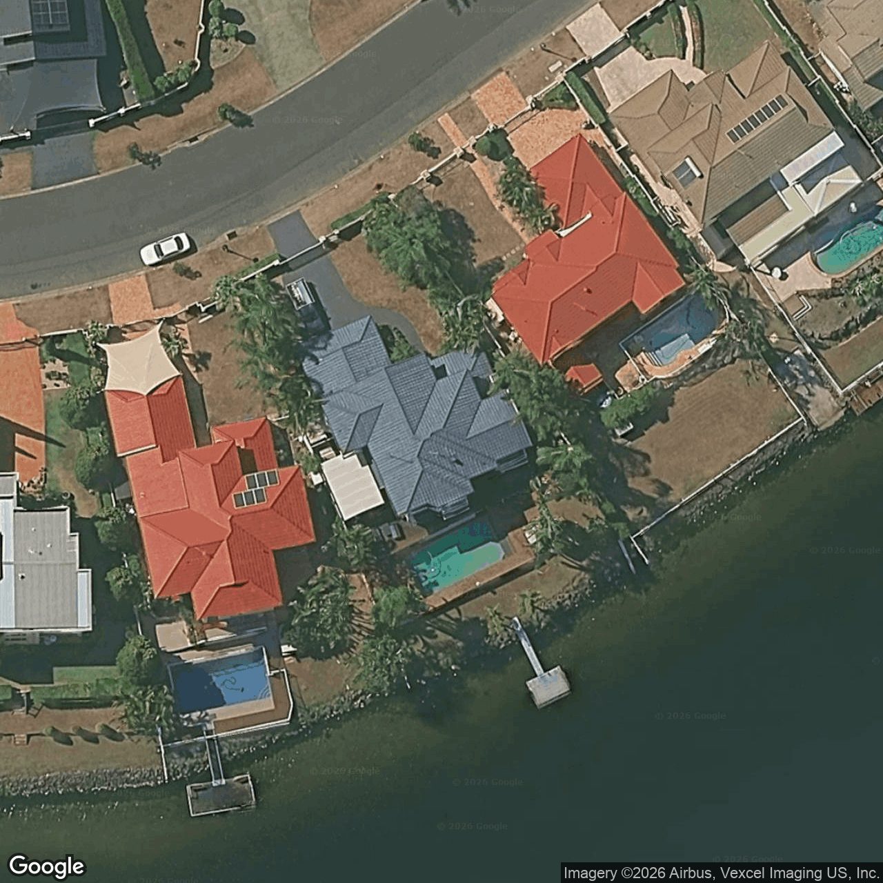 Aerial view of 19 Cayman Drive, Clear Island Waters QLD 4226