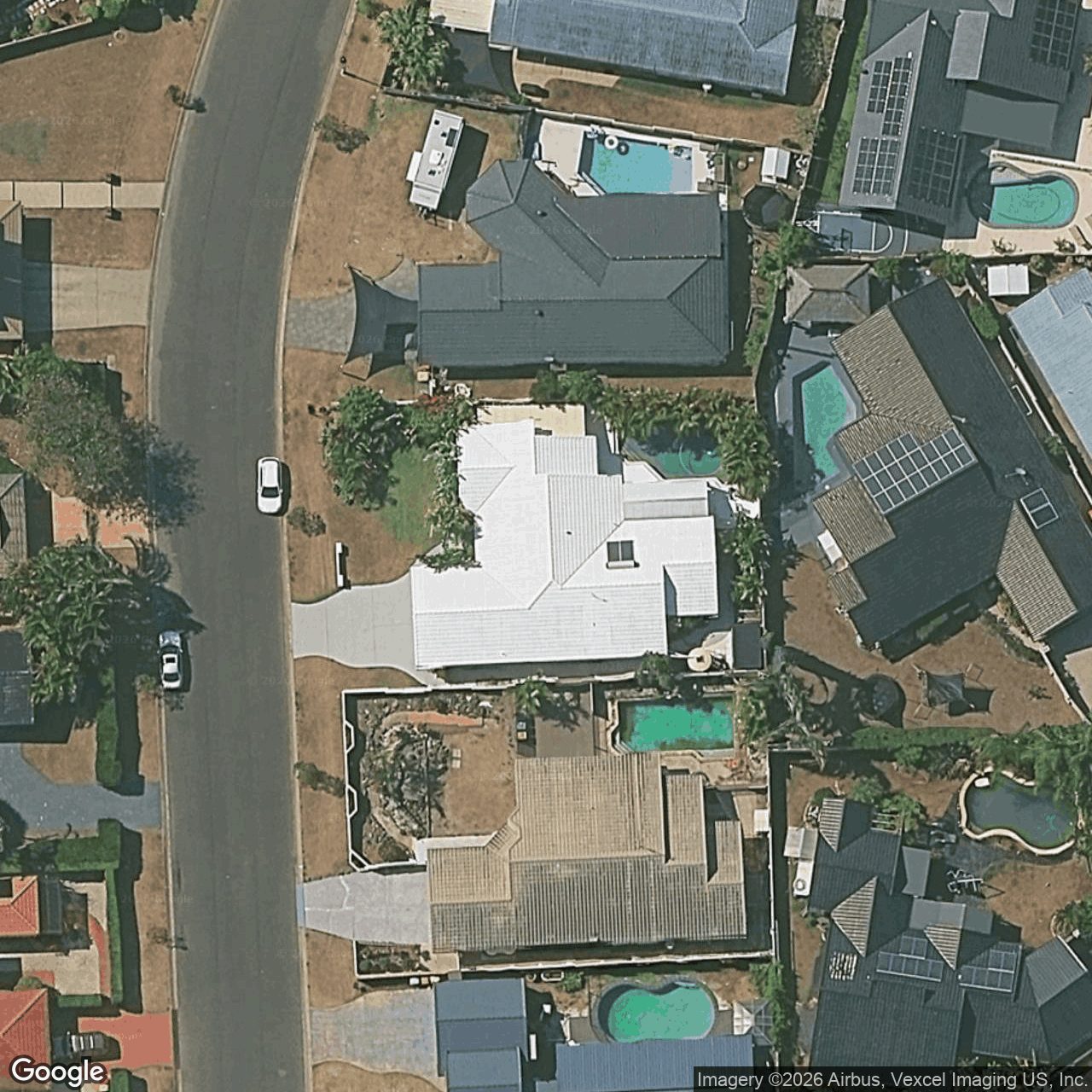 Aerial view of 6 Antigua Way, Clear Island Waters QLD 4226