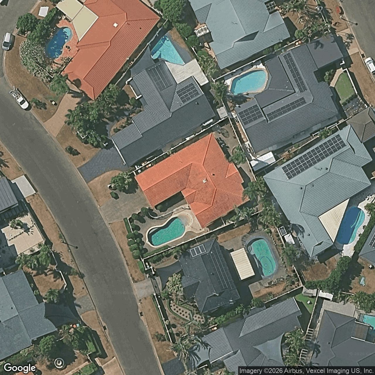 Aerial view of 44 Cayman Drive, Clear Island Waters QLD 4226