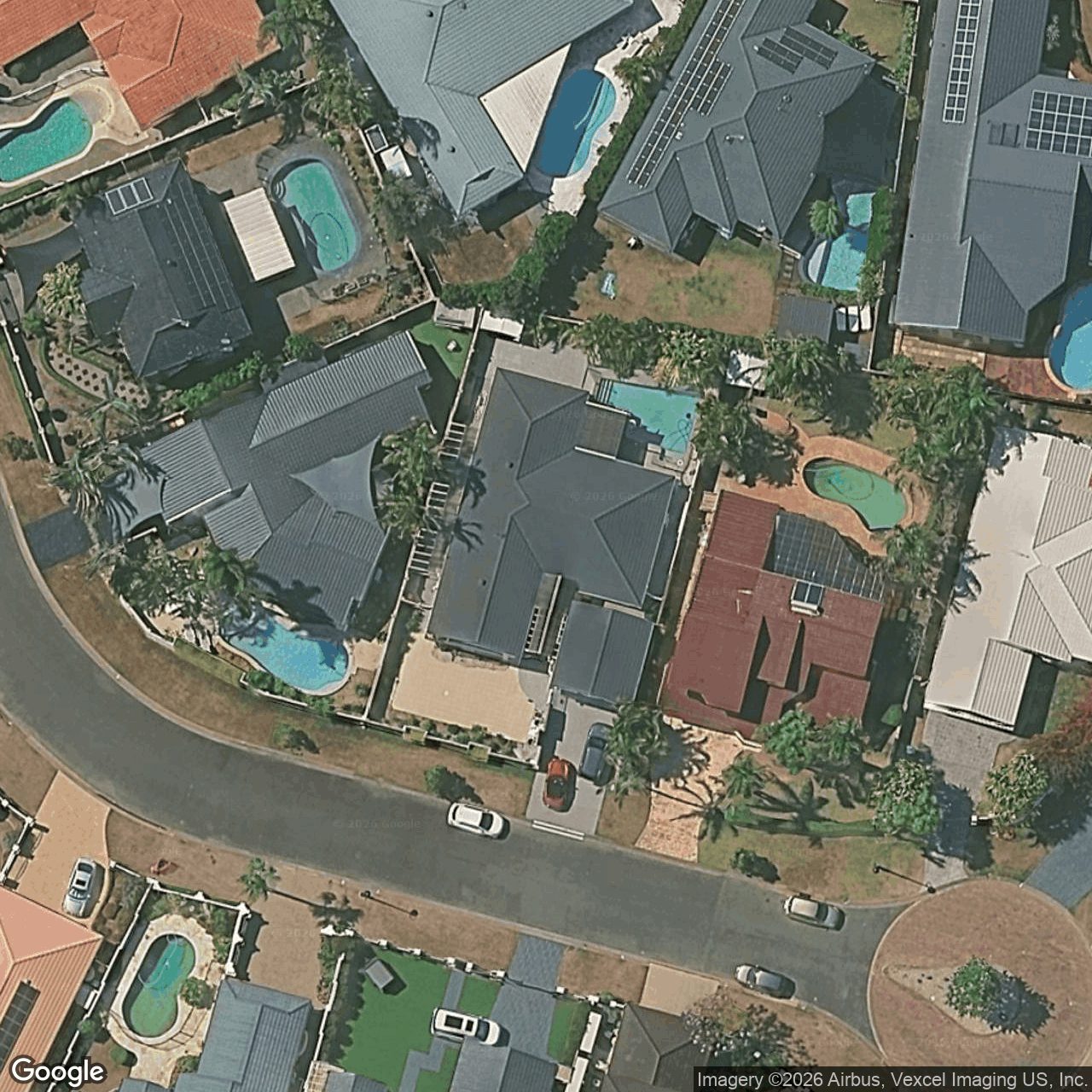 Aerial view of 50 Cayman Drive, Clear Island Waters QLD 4226