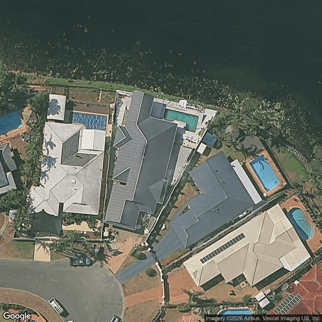 Aerial view of 9 Montserrat Court, Clear Island Waters QLD 4226