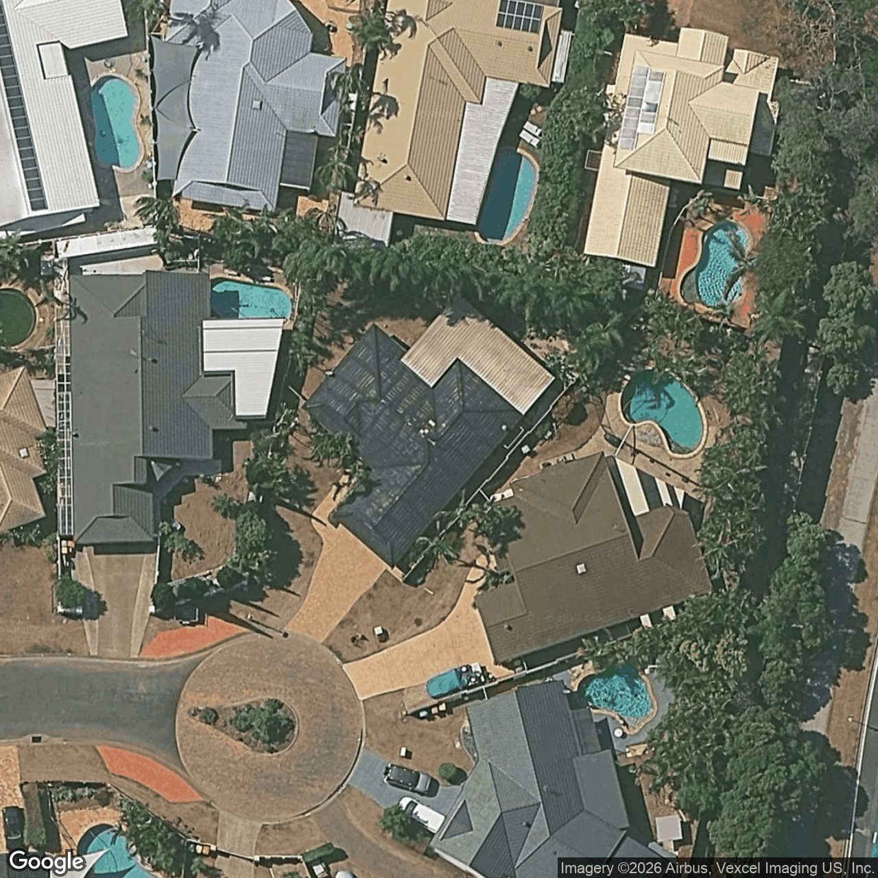 Aerial view of 20 Bon Aire Court, Clear Island Waters QLD 4226