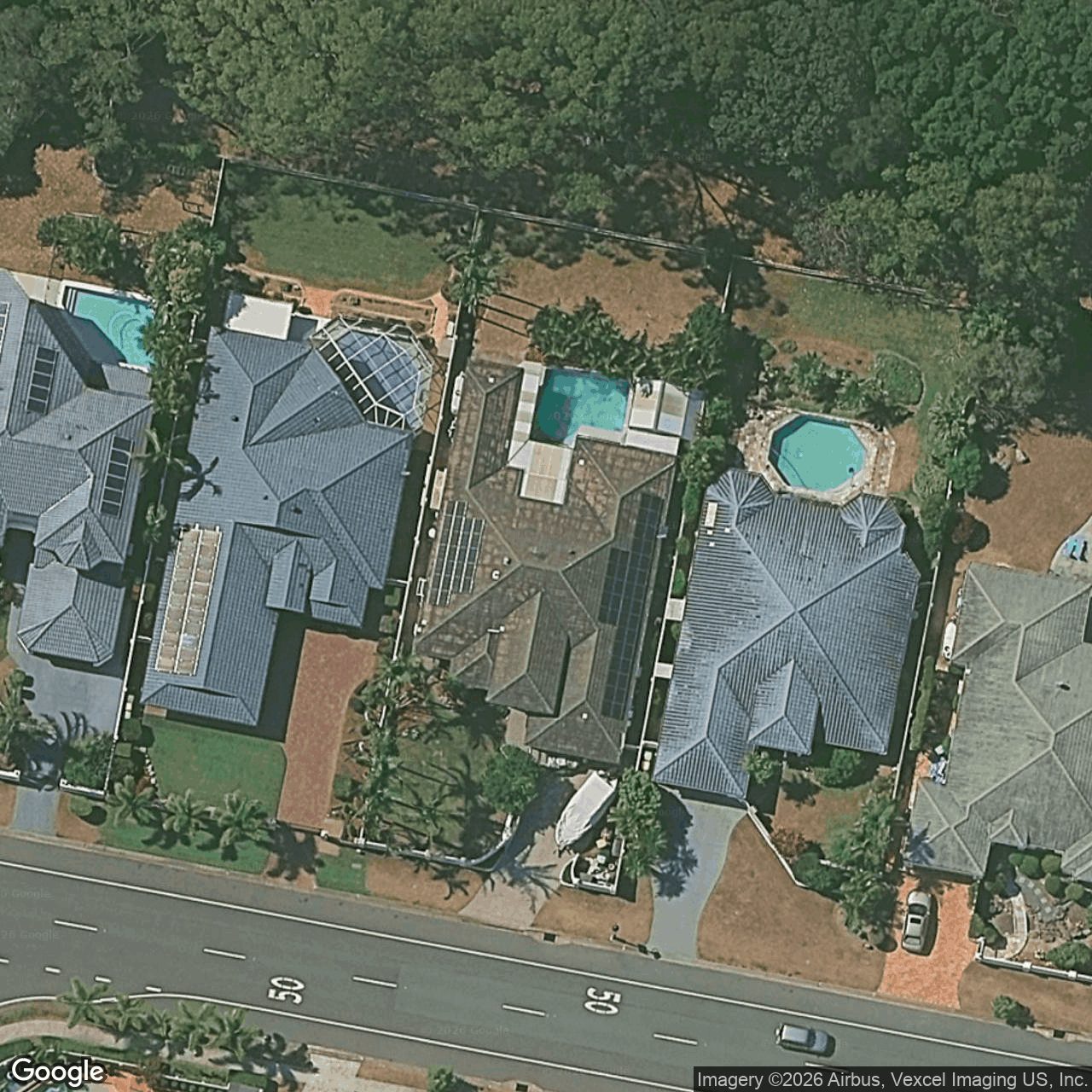 Aerial view of 79 Santa Cruz Boulevard, Clear Island Waters QLD 4226