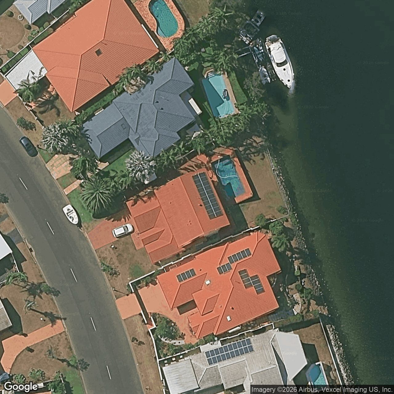 Aerial view of 20 Martinique Way, Clear Island Waters QLD 4226