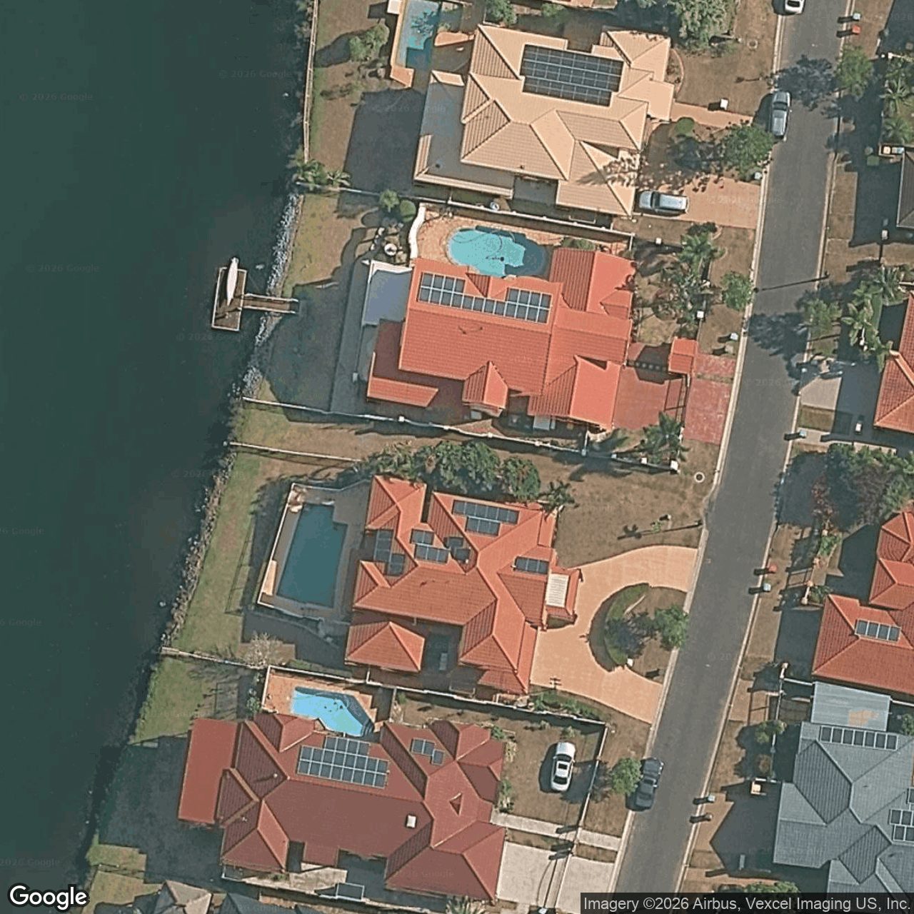 Aerial view of 52A Martingale Circuit, Clear Island Waters QLD 4226
