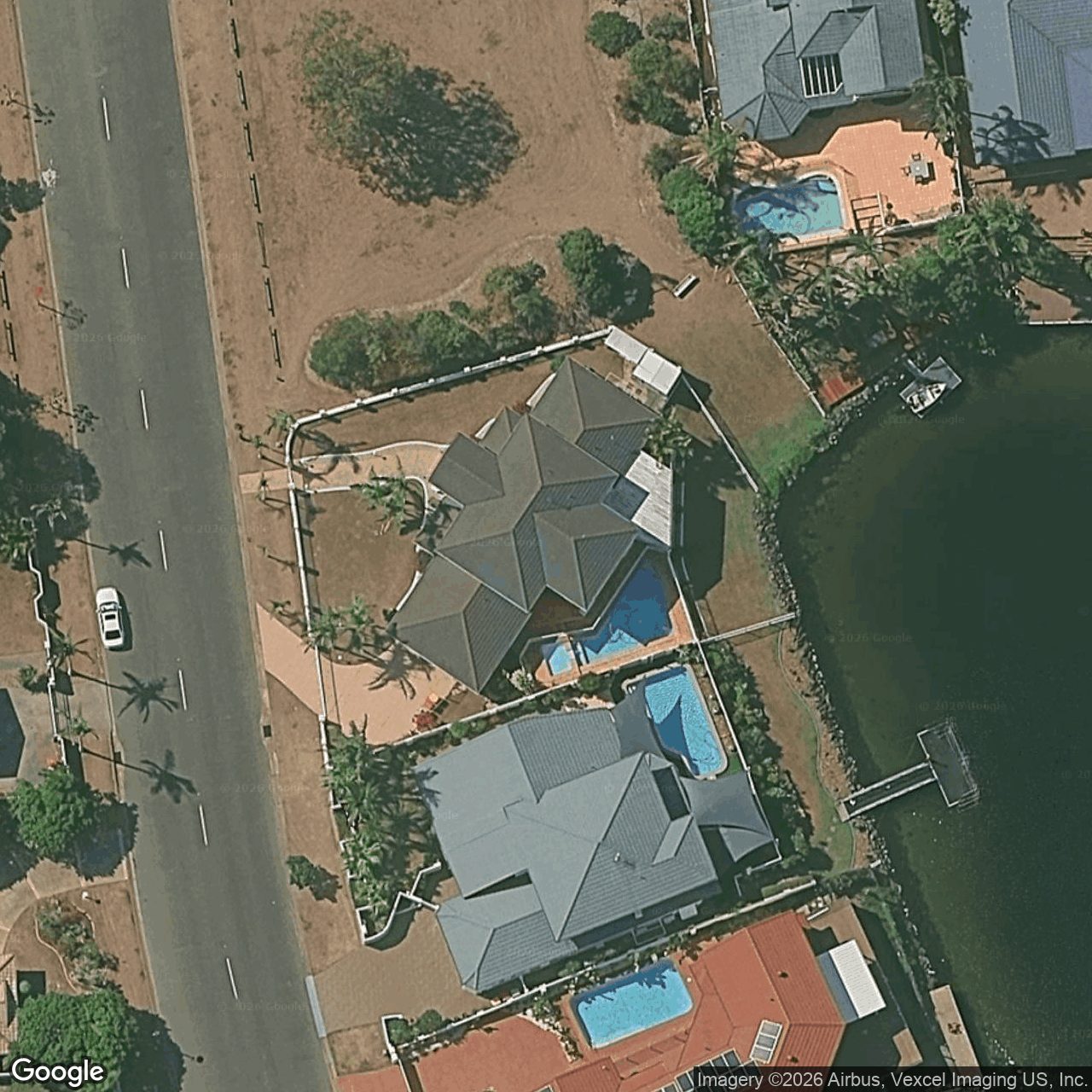 Aerial view of 2 Martinique Way, Clear Island Waters QLD 4226