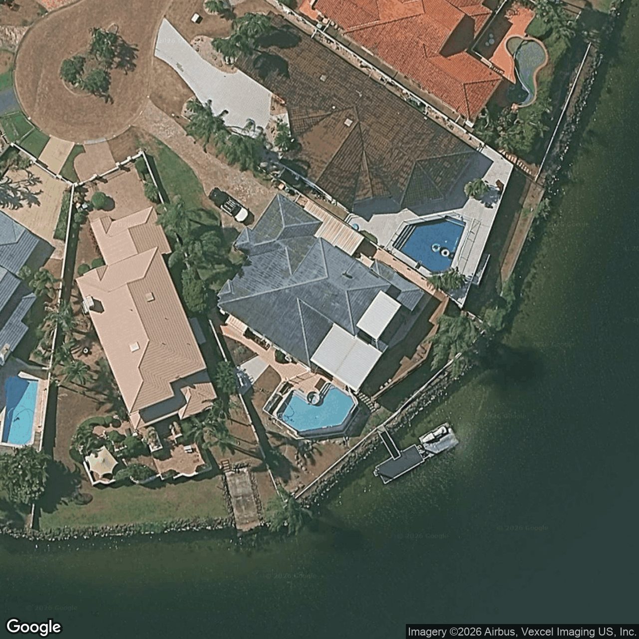 Aerial view of 16 Key Biscayne, Clear Island Waters QLD 4226