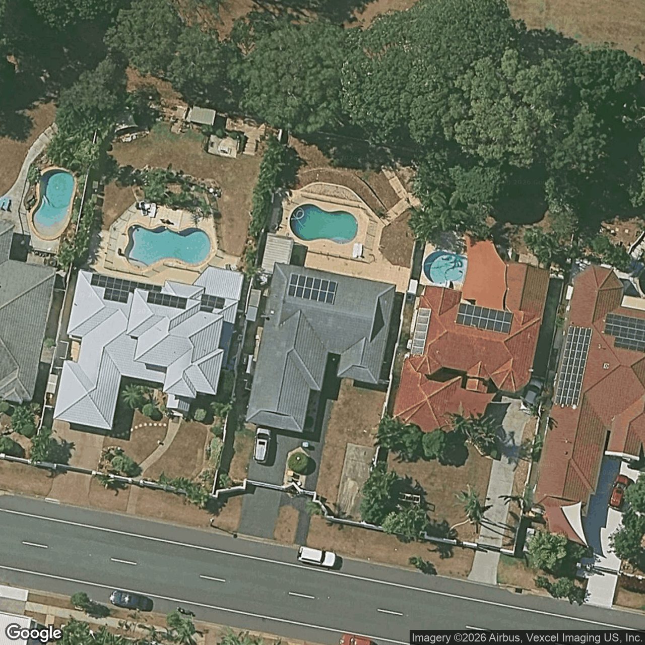 Aerial view of 71 Santa Cruz Boulevard, Clear Island Waters QLD 4226