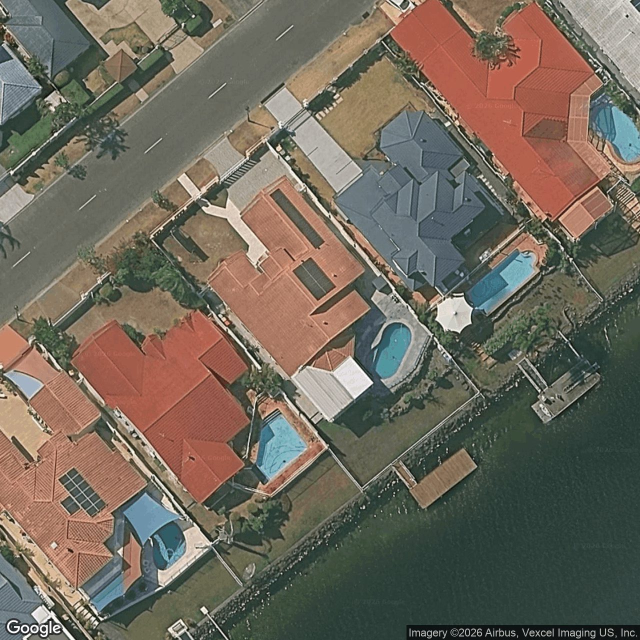 Aerial view of 46 Martinique Way, Clear Island Waters QLD 4226