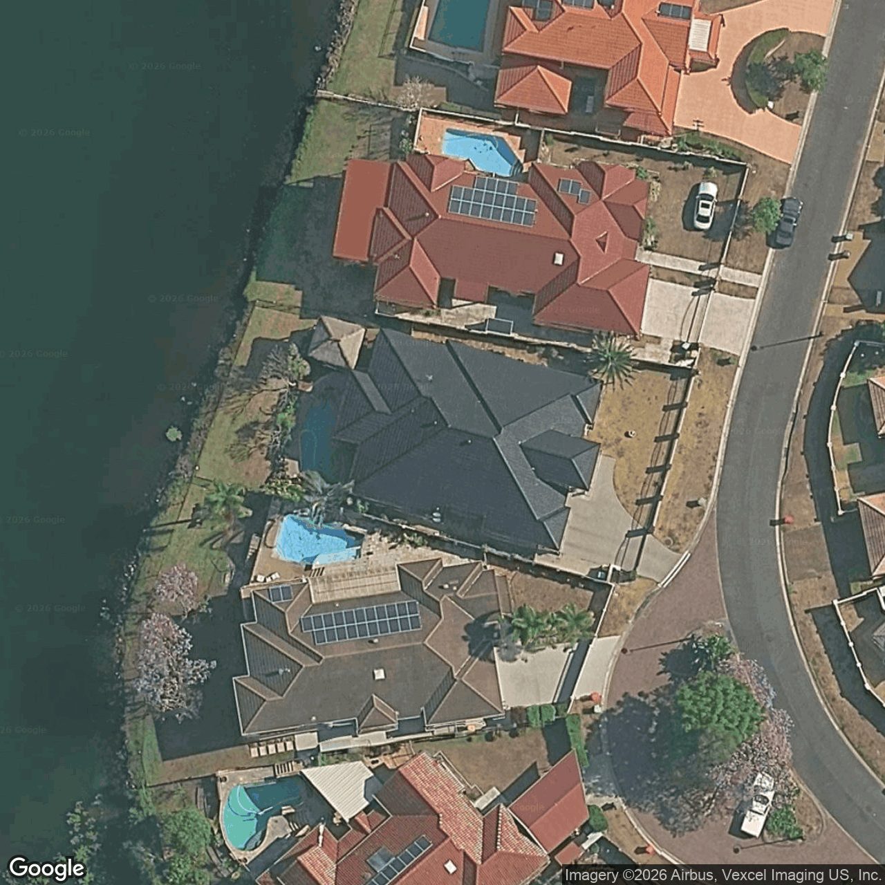 Aerial view of 48 Martingale Circuit, Clear Island Waters QLD 4226