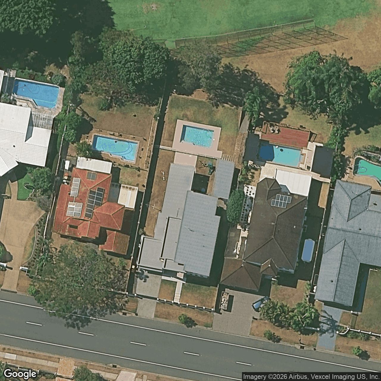Aerial view of 91 Santa Cruz Boulevard, Clear Island Waters QLD 4226