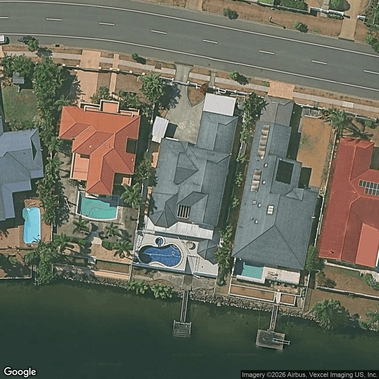 Aerial view of 96 Santa Cruz Boulevard, Clear Island Waters QLD 4226