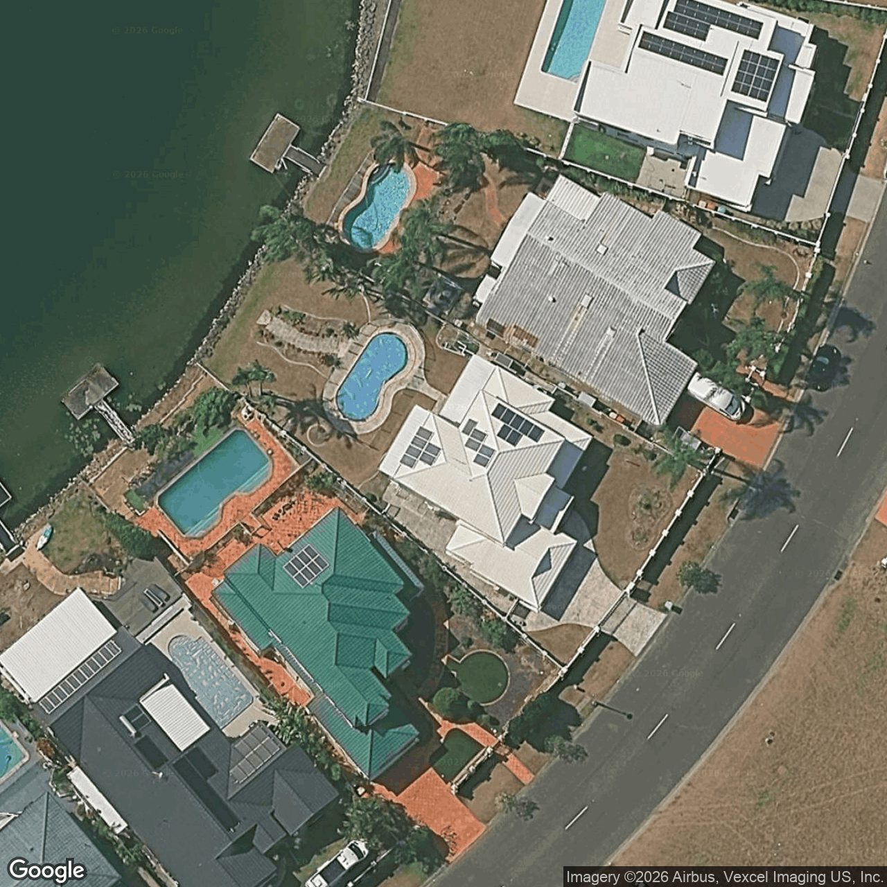 Aerial view of 29 Martinique Way, Clear Island Waters QLD 4226