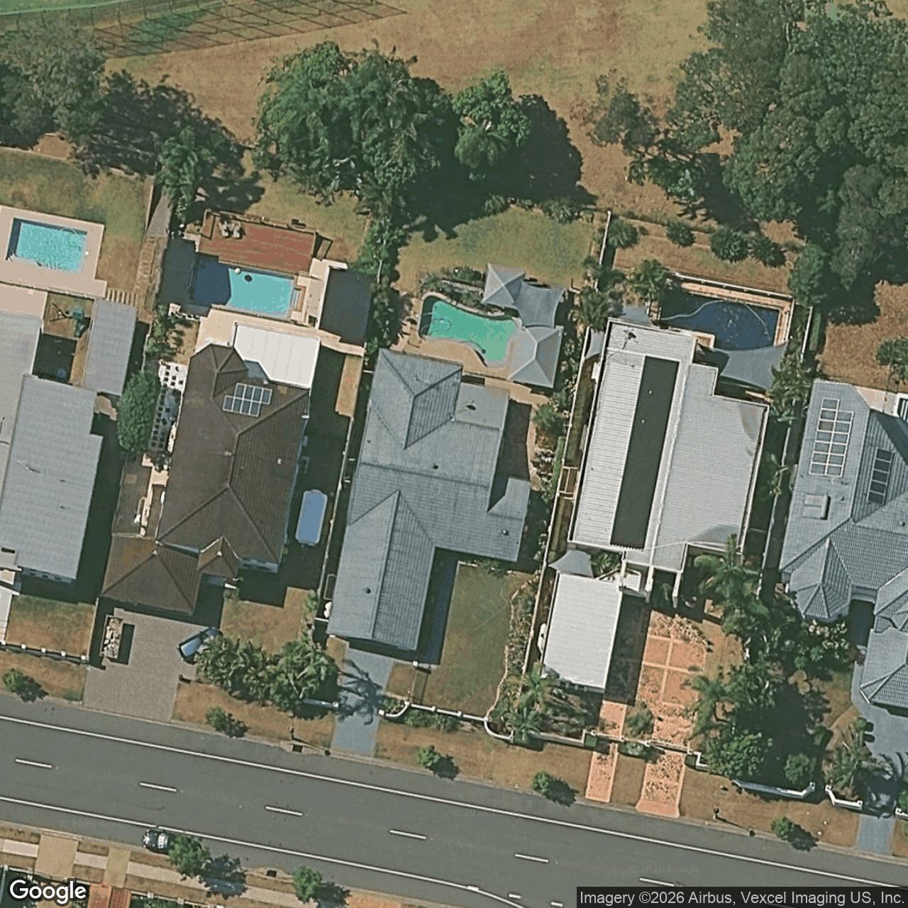 Aerial view of 87 Santa Cruz Boulevard, Clear Island Waters QLD 4226