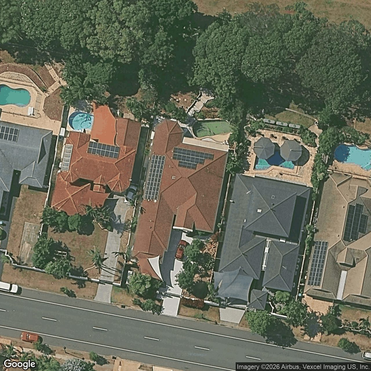 Aerial view of 67 Santa Cruz Boulevard, Clear Island Waters QLD 4226