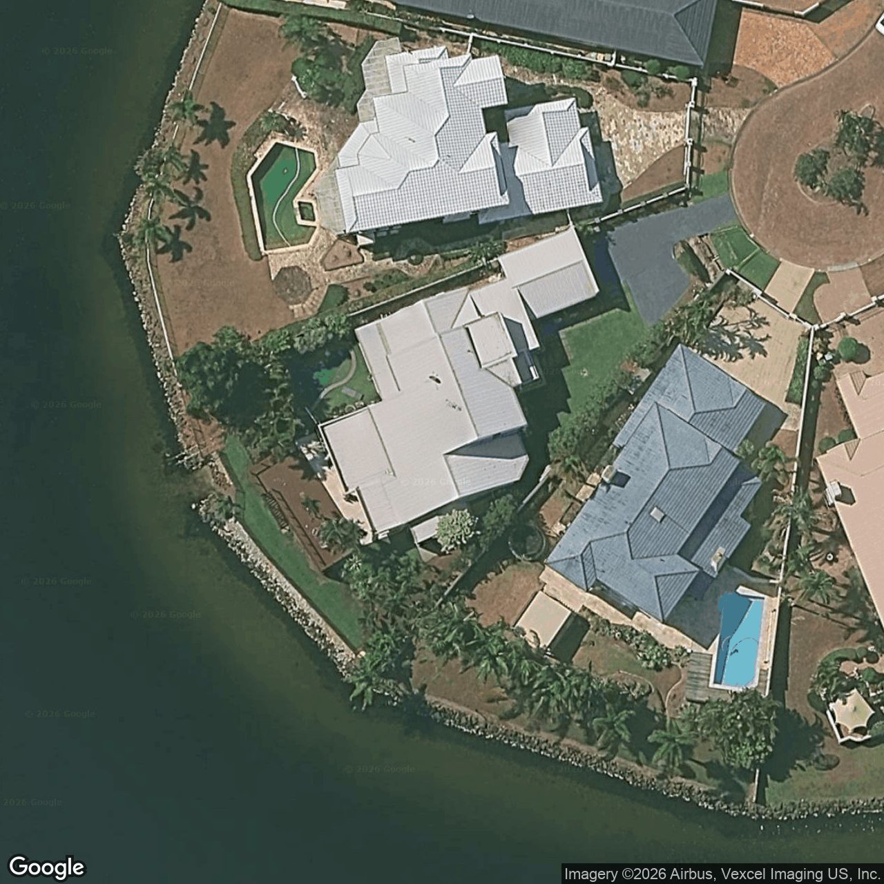 Aerial view of 15 Key Biscayne, Clear Island Waters QLD 4226