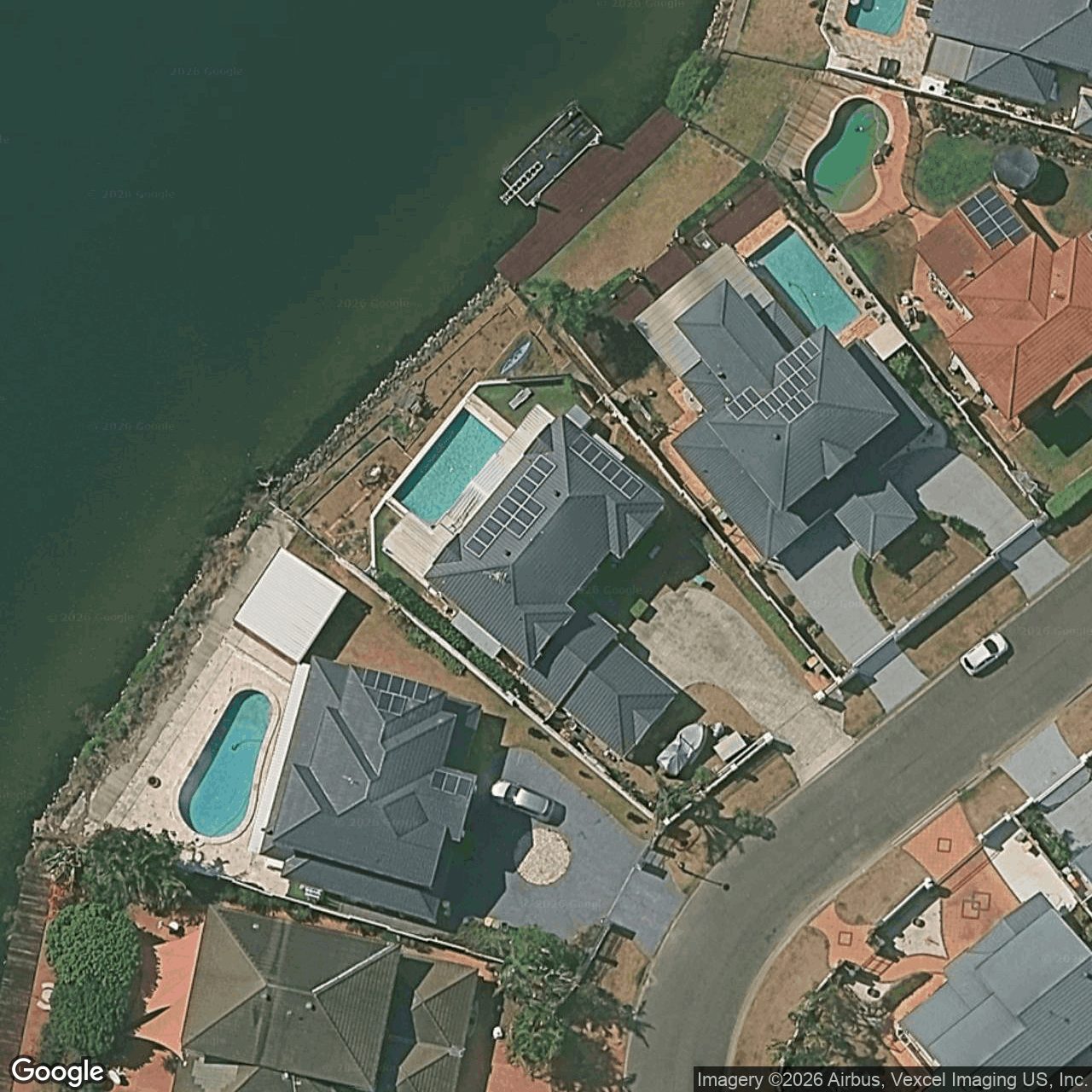 Aerial view of 5 Andros Court, Clear Island Waters QLD 4226