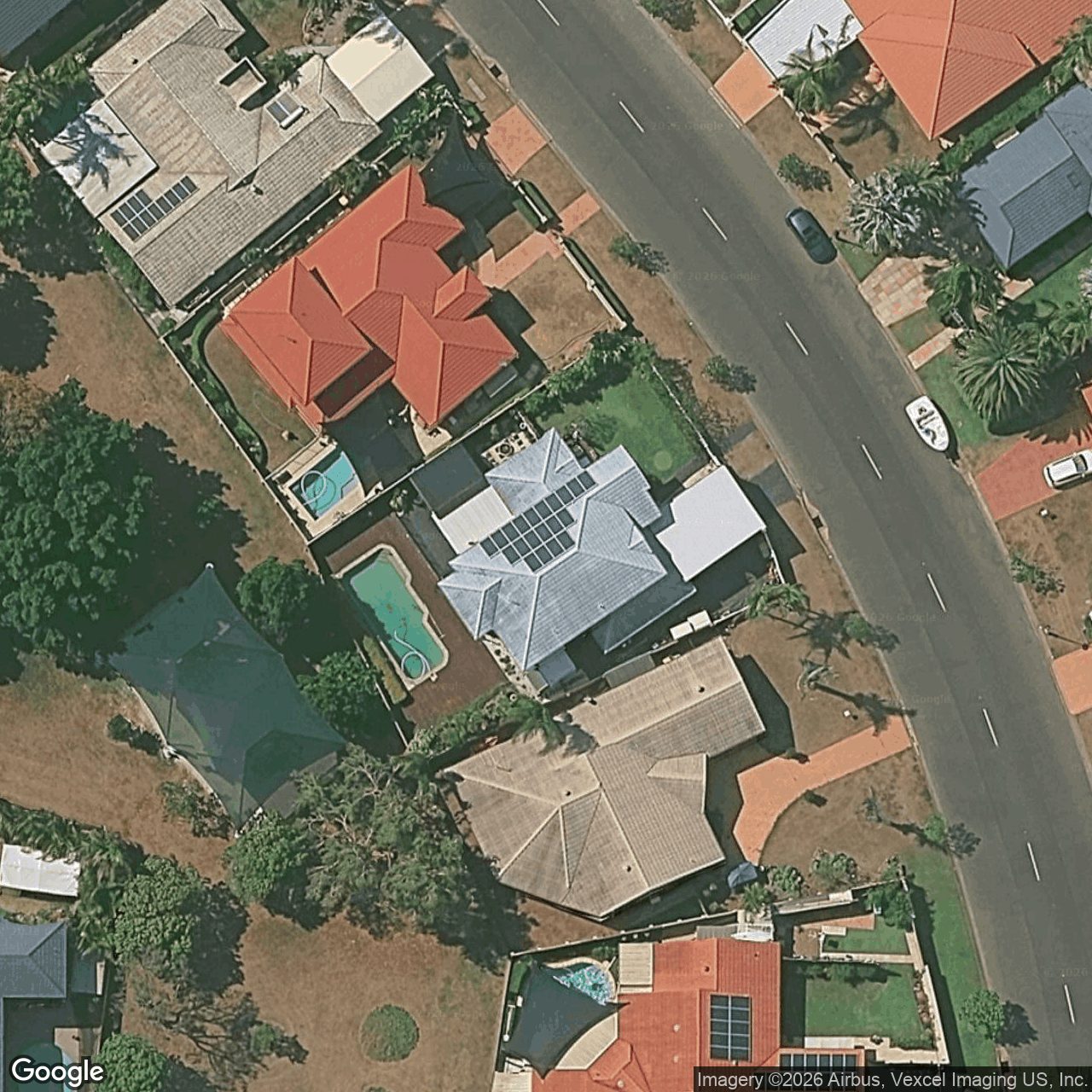 Aerial view of 15 Martinique Way, Clear Island Waters QLD 4226