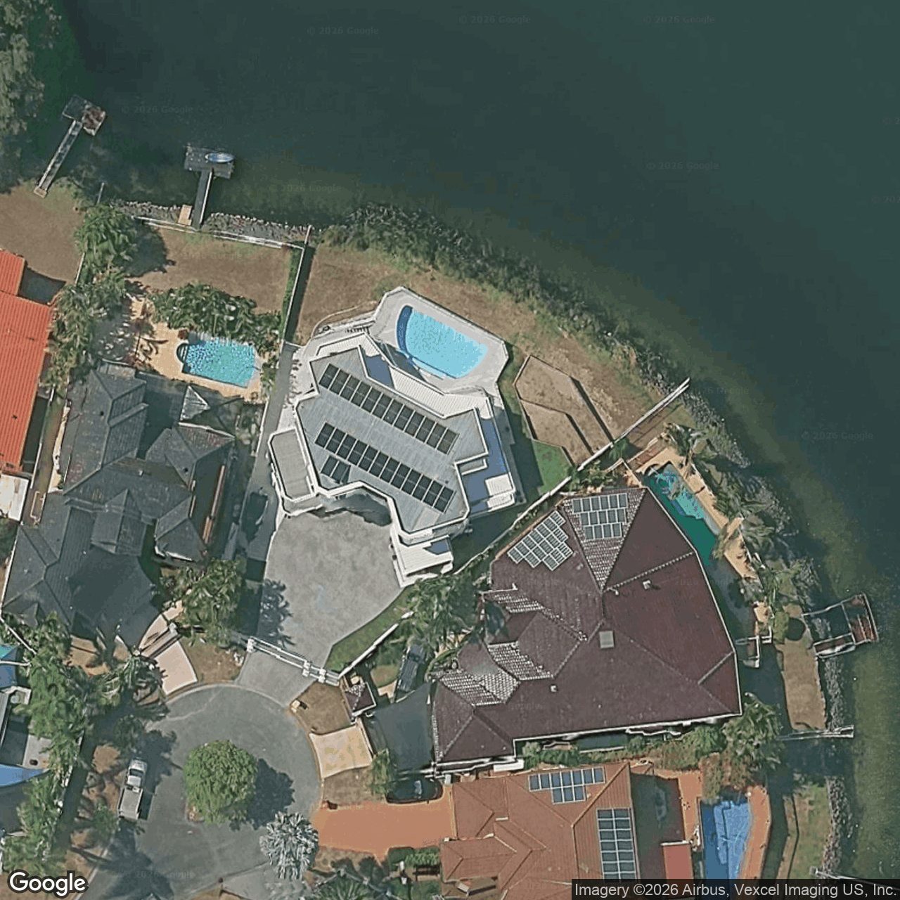 Aerial view of 6 Stargazer Place, Clear Island Waters QLD 4226