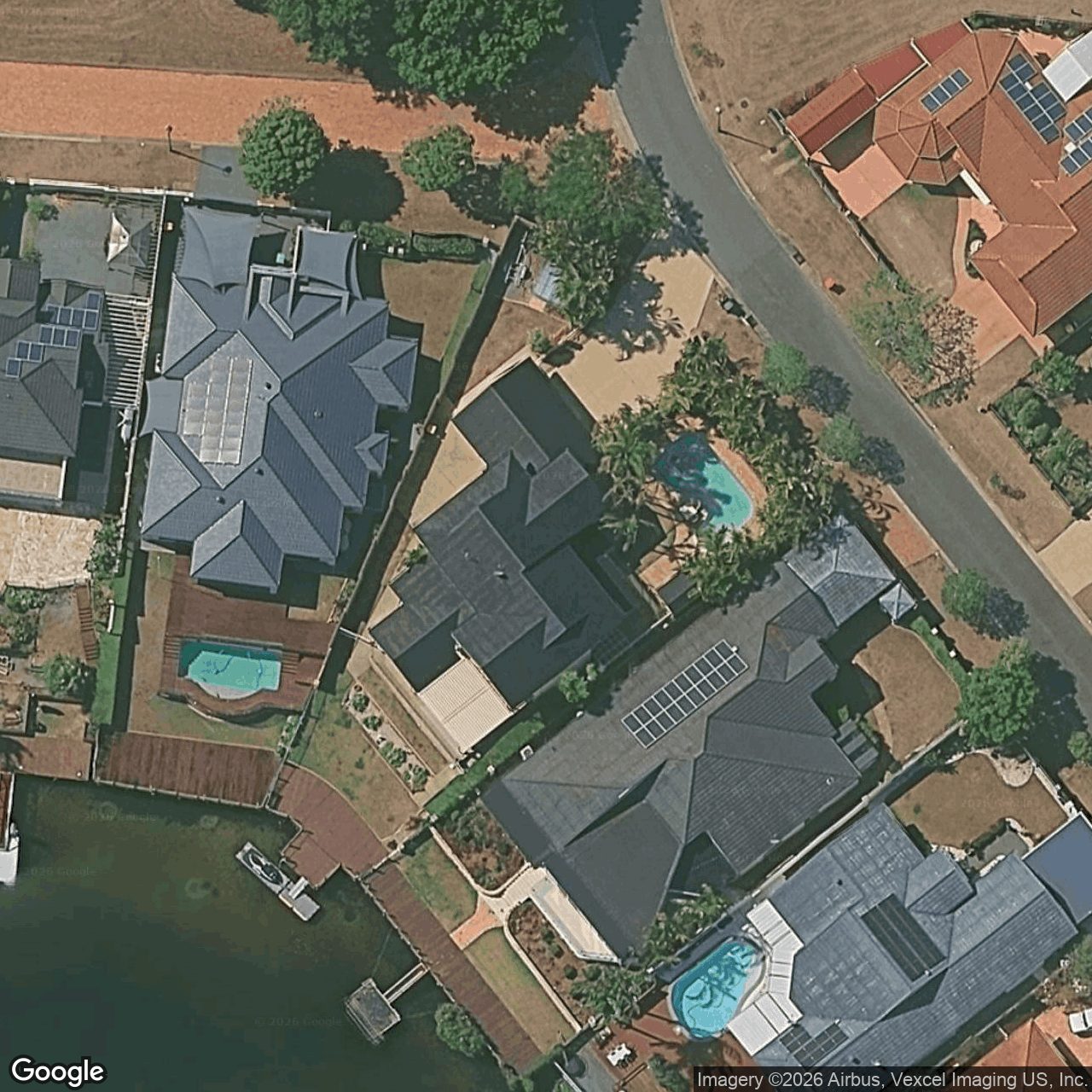 Aerial view of 116 Port Jackson Boulevard, Clear Island Waters QLD 4226