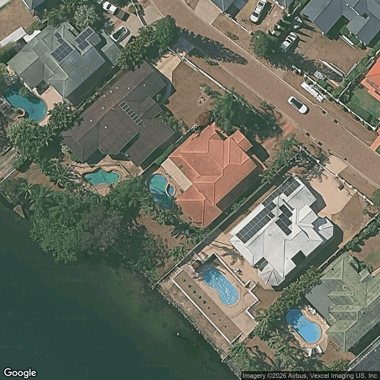 Aerial view of 10 St Martin Place, Clear Island Waters QLD 4226