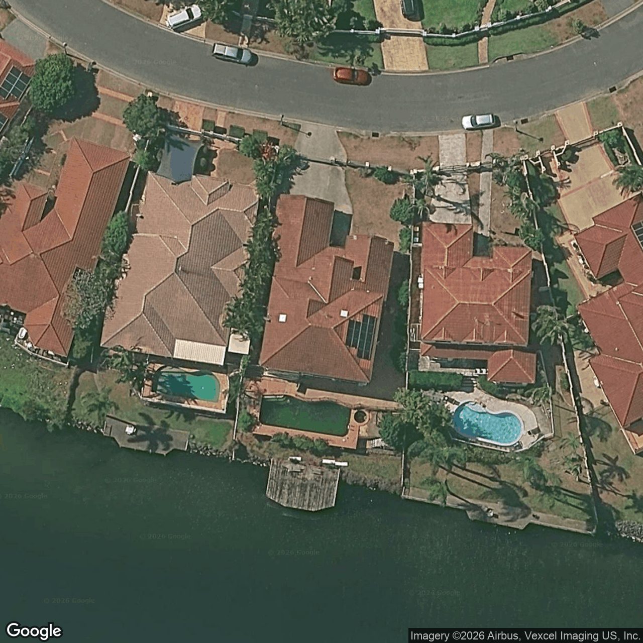 Aerial view of 26 Montevideo Drive, Clear Island Waters QLD 4226
