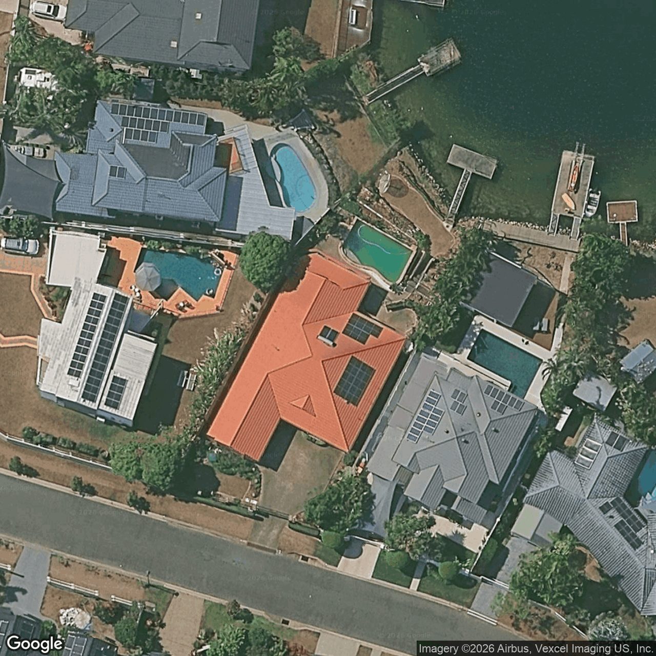 Aerial view of 39 Montevideo Drive, Clear Island Waters QLD 4226