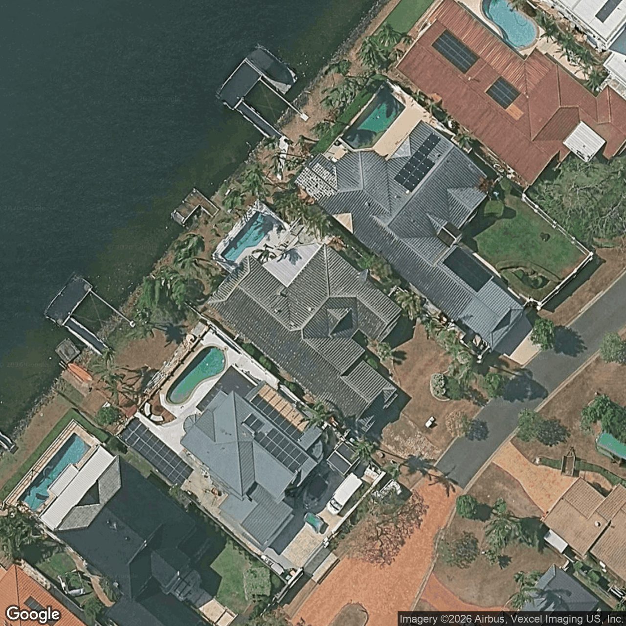 Aerial view of 38 Port Jackson Boulevard, Clear Island Waters QLD 4226
