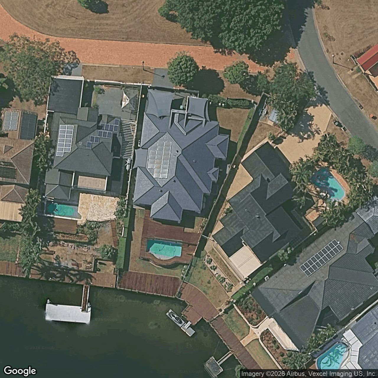 Aerial view of 118 Port Jackson Boulevard, Clear Island Waters QLD 4226
