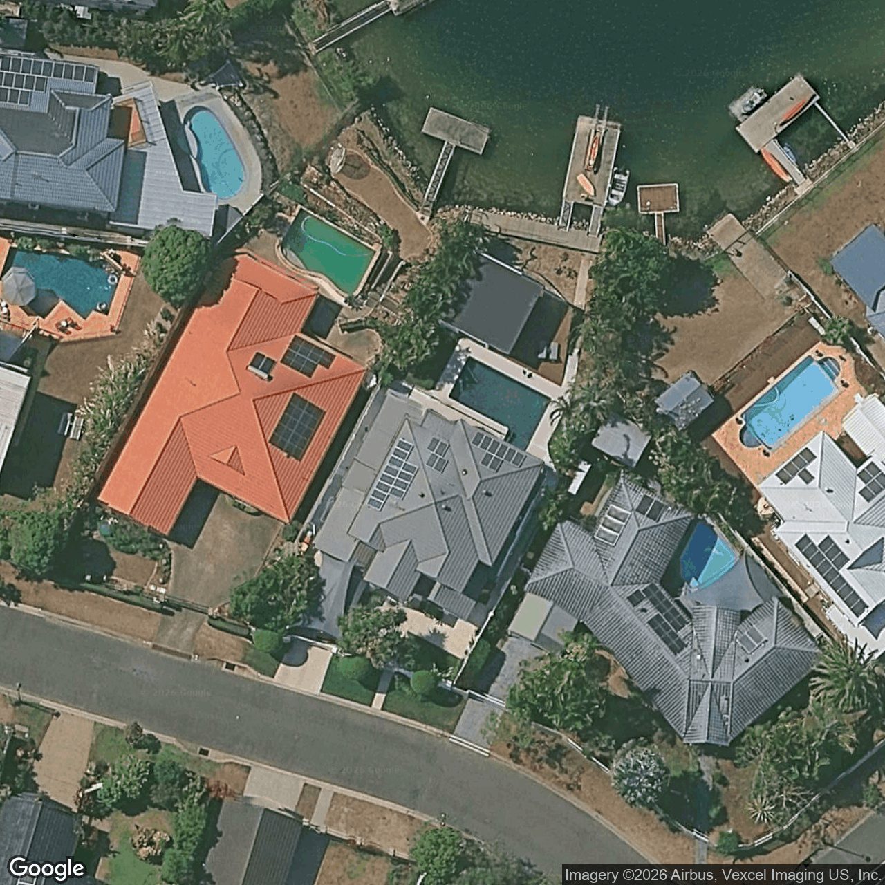 Aerial view of 37 Montevideo Drive, Clear Island Waters QLD 4226
