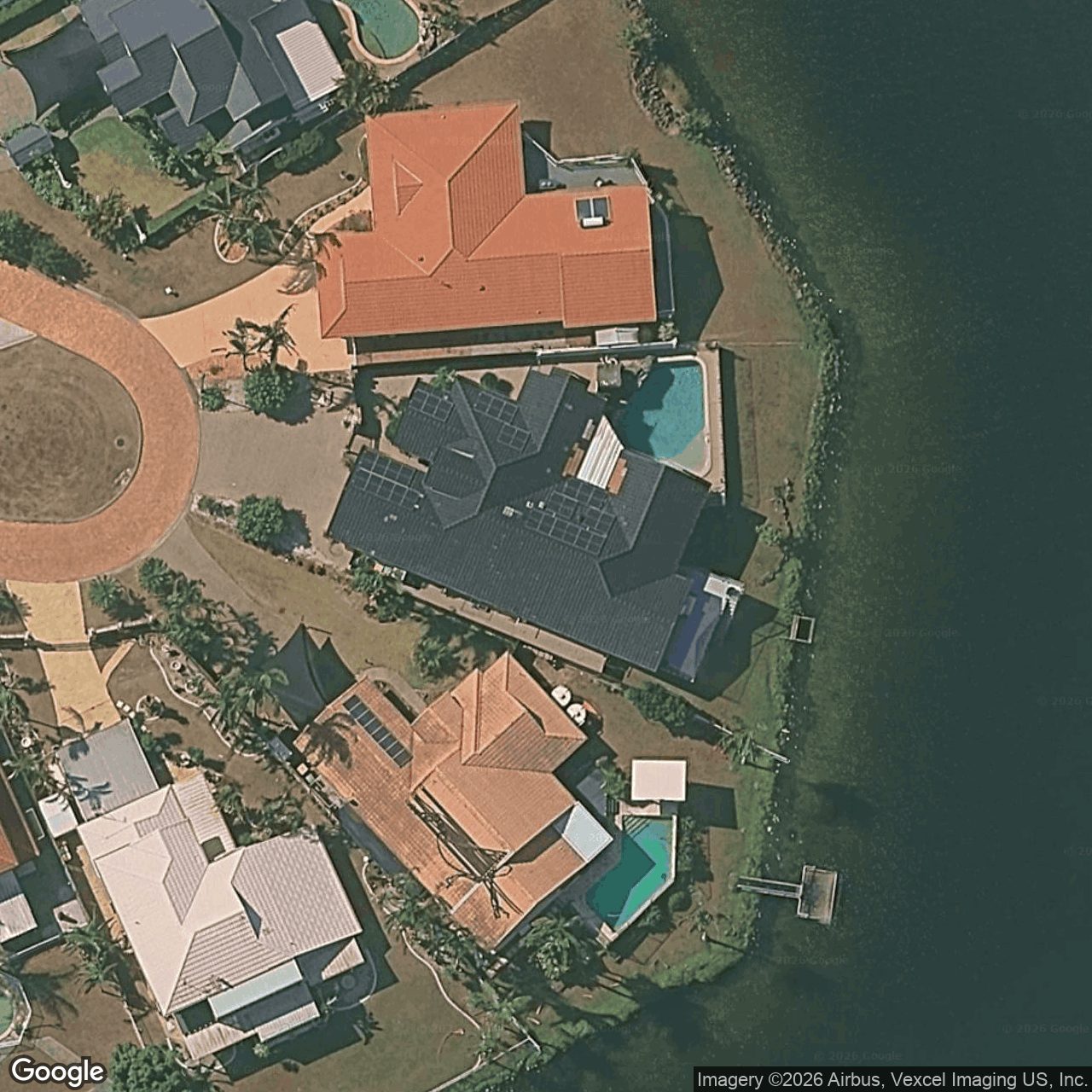 Aerial view of 178 Port Jackson Boulevard, Clear Island Waters QLD 4226