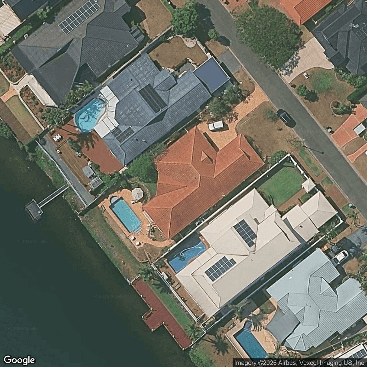 Aerial view of 110 Port Jackson Boulevard, Clear Island Waters QLD 4226
