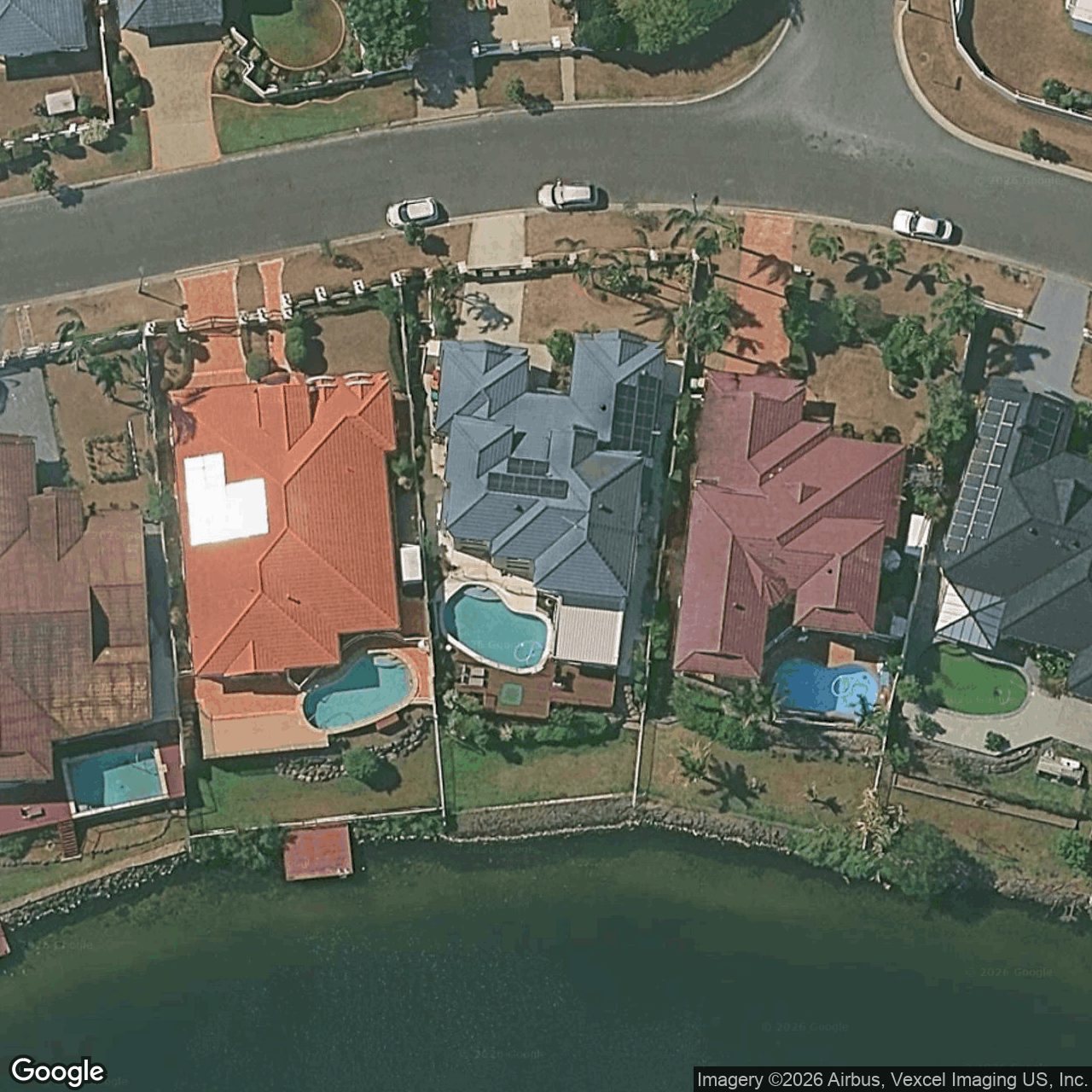 Aerial view of 58 Montevideo Drive, Clear Island Waters QLD 4226