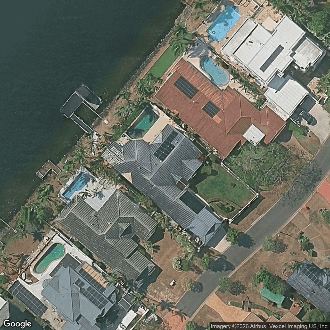 Aerial view of 40 Port Jackson Boulevard, Clear Island Waters QLD 4226