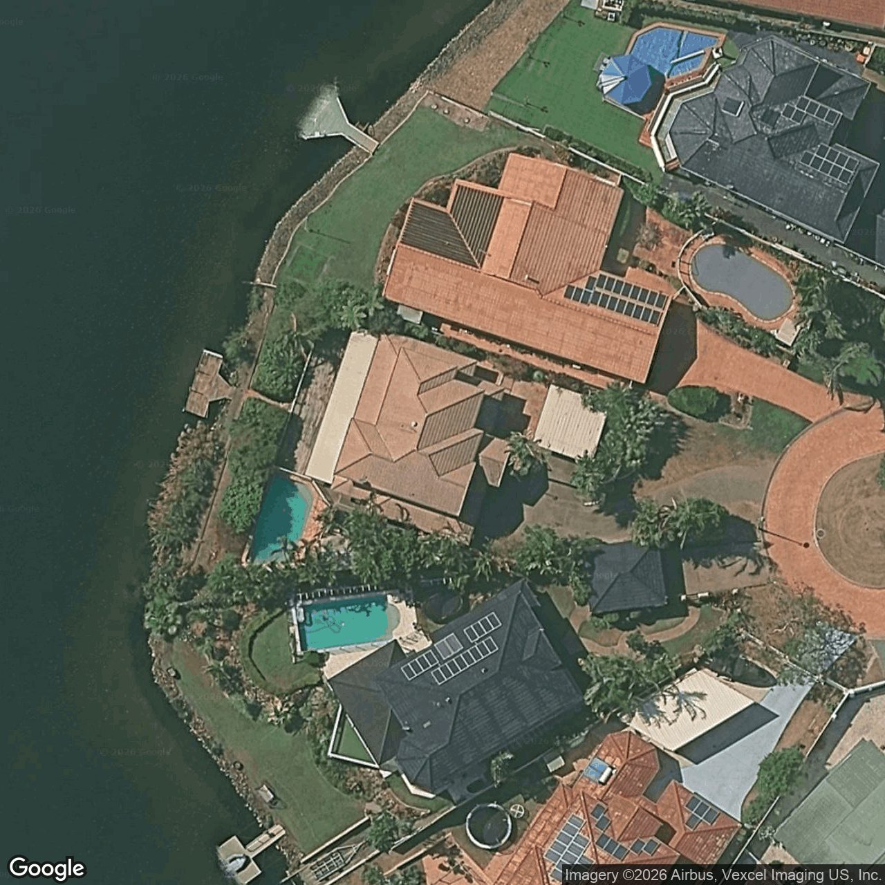Aerial view of 96 Port Jackson Boulevard, Clear Island Waters QLD 4226