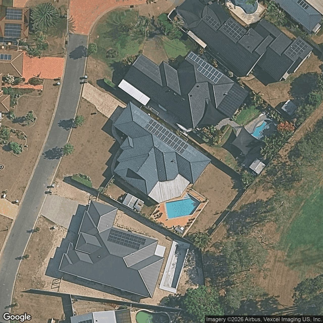 Aerial view of 7 Port Jackson Boulevard, Clear Island Waters QLD 4226