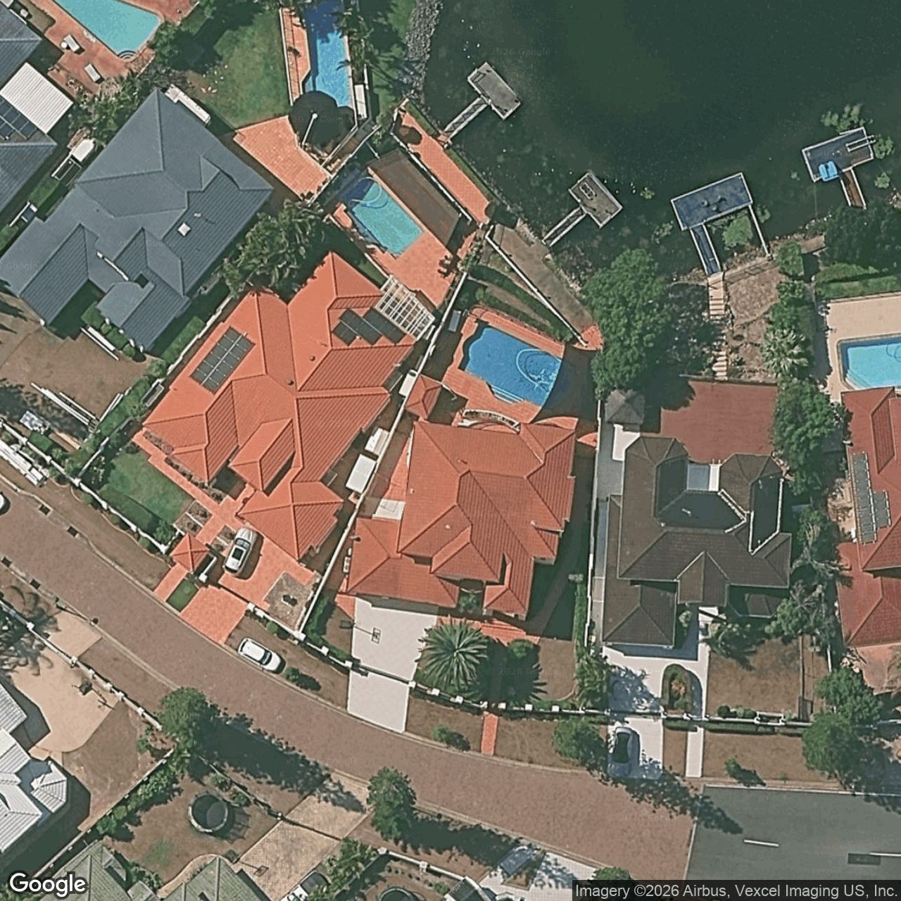 Aerial view of 3 St Martin Place, Clear Island Waters QLD 4226