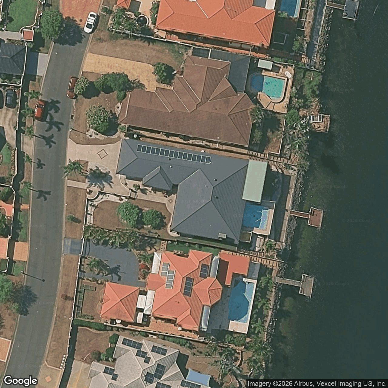 Aerial view of 71 Port Jackson Boulevard, Clear Island Waters QLD 4226