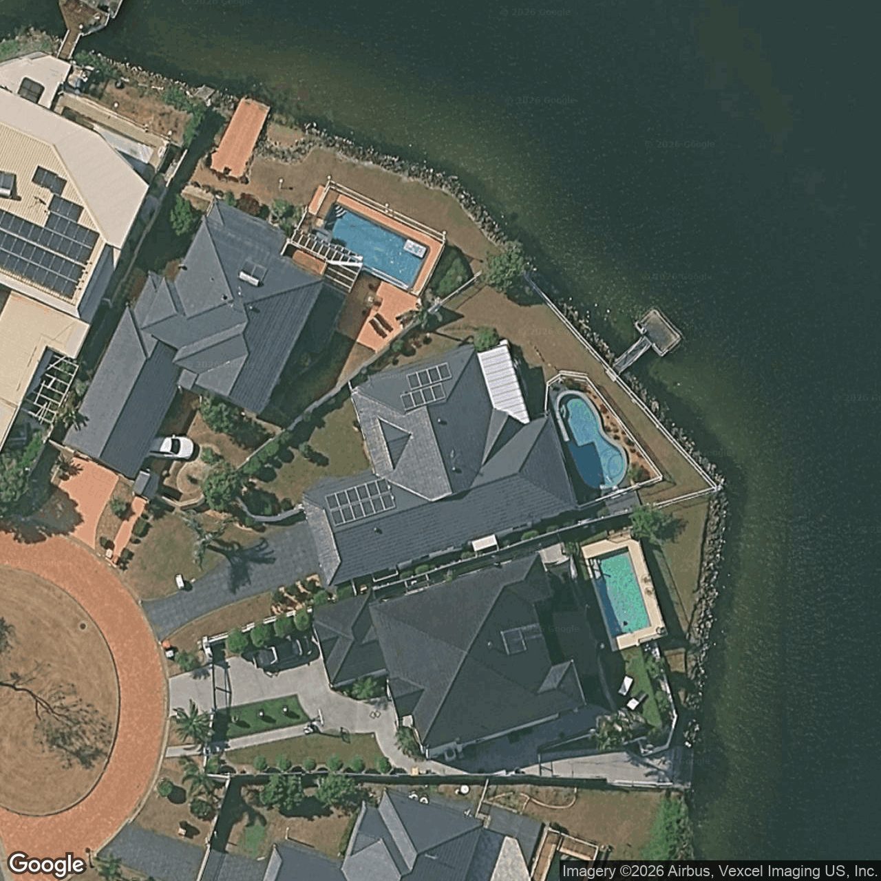 Aerial view of 162 Port Jackson Boulevard, Clear Island Waters QLD 4226