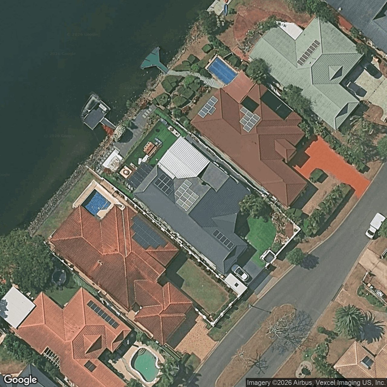Aerial view of 60 Port Jackson Boulevard, Clear Island Waters QLD 4226