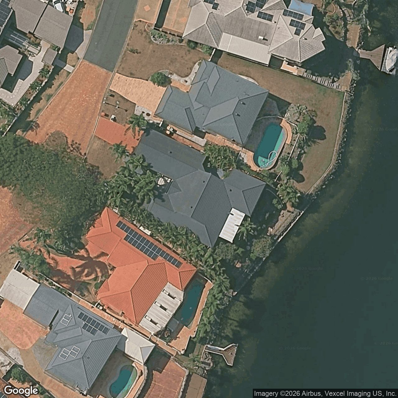 Aerial view of 63 Port Jackson Boulevard, Clear Island Waters QLD 4226