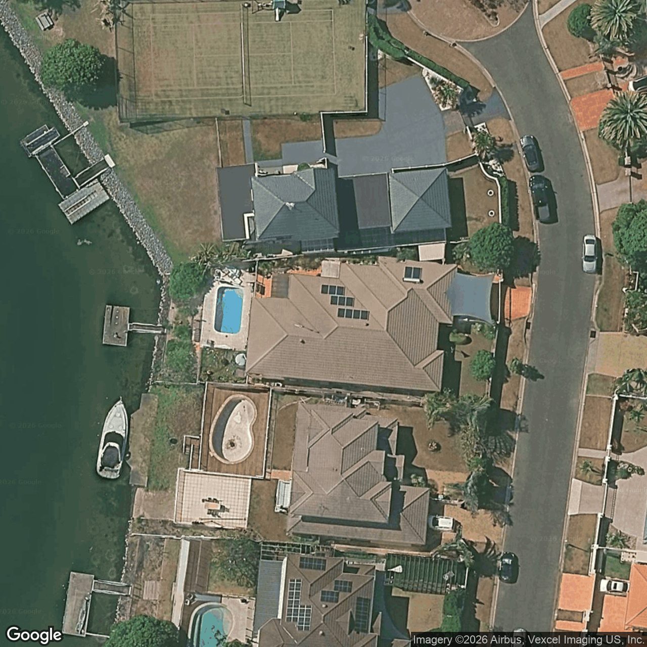 Aerial view of 12 Tortuga Place, Clear Island Waters QLD 4226